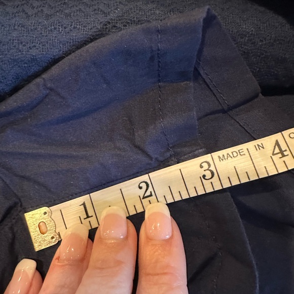 Lilly Pulitzer Navy Scalloped Hem Skort - Picture 5 of 5